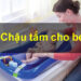 chậu tắm cho bé