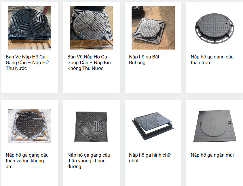 Nắp hố ga – Chuyên Nắp hố ga gang – composite cao cấp