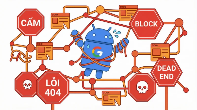 Khi robot Google đối mặt với mê cung website phức tạp, hành trình tìm kiếm thông tin trở nên đầy thử thách. Những rào cản và lỗi xuất hiện khắp nơi, đòi hỏi giải pháp đột phá để vượt qua.