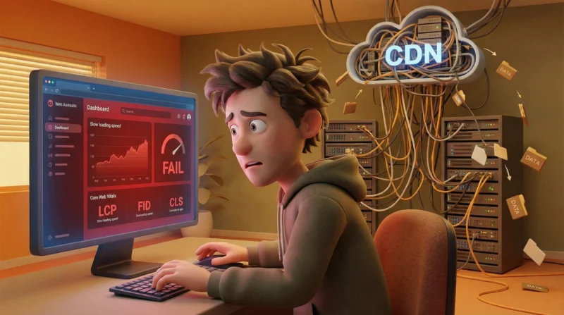 Khi tốc độ tải trang chậm và Core Web Vitals đỏ lòm, ngay cả đám mây dữ liệu cũng trở nên rối ren. Đã đến lúc tối ưu hóa website của bạn trước khi mọi thứ tuột khỏi tầm tay!